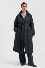 Olaf Hussein Padded trench coat