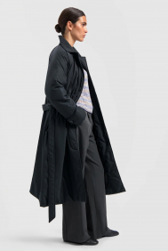 Olaf Hussein Padded trench coat