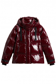 Woolrich super-glossy-short-parka