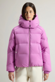 Woolrich Alsea short down puffer jacket