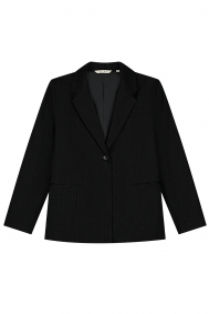 Olaf Hussein pinstripe-blazer