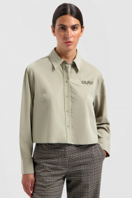 Olaf Hussein Cropped shirt