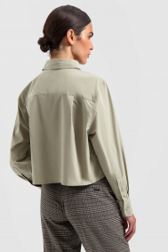 Olaf Hussein Cropped shirt