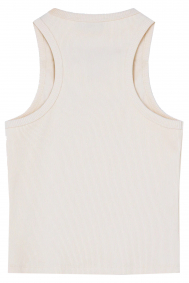 Laagam Embroidered logo tank top