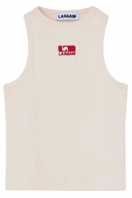 Laagam embroidered-logo-tank-top