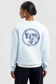 Olaf Hussein Nostalgie face crewneck