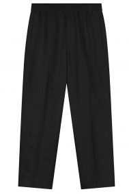 Olaf Hussein pinstripe-barrel-leg-pant