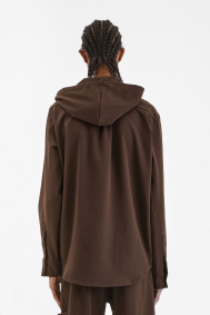 Flaneur F14201 Atelier hooded shirt