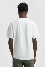 Olaf Hussein Sans embro logo tee