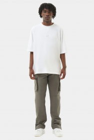 Filling Pieces T-shirt Boxy Embroidered White