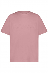 Flaneur f15158-embossed-logo-t-shirt