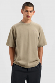 Olaf Hussein Wavy drift embro tee