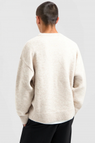 Olaf Hussein Drift knitted crewneck