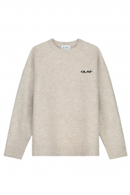 Olaf Hussein drift-knitted-crewneck