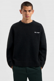 Olaf Hussein Drift knitte crewneck