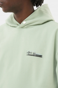 Filling Pieces Hoodie Balance Frosty Green