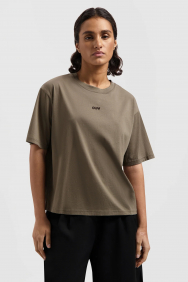 Olaf Hussein sheer-boxy-tee