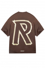 Represent masking-tape-initial-tshirt