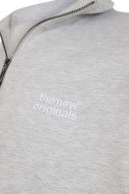 The New Originals emblem-half-zip-sweater