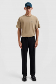 Olaf Hussein pintuck-trouser